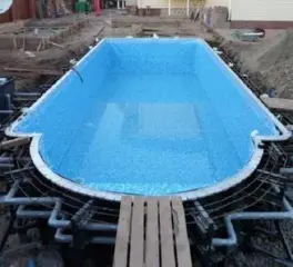 Фото для Строительство бассейна из бетона